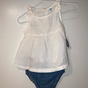 NWT Baby Girls’ Tank and Bloomer set Old Navy
